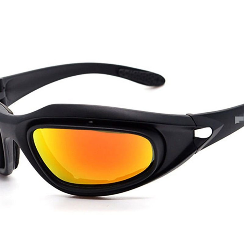 GL21 C5 Tactical Polarized Protective Goggles Set for Outdoor Sports