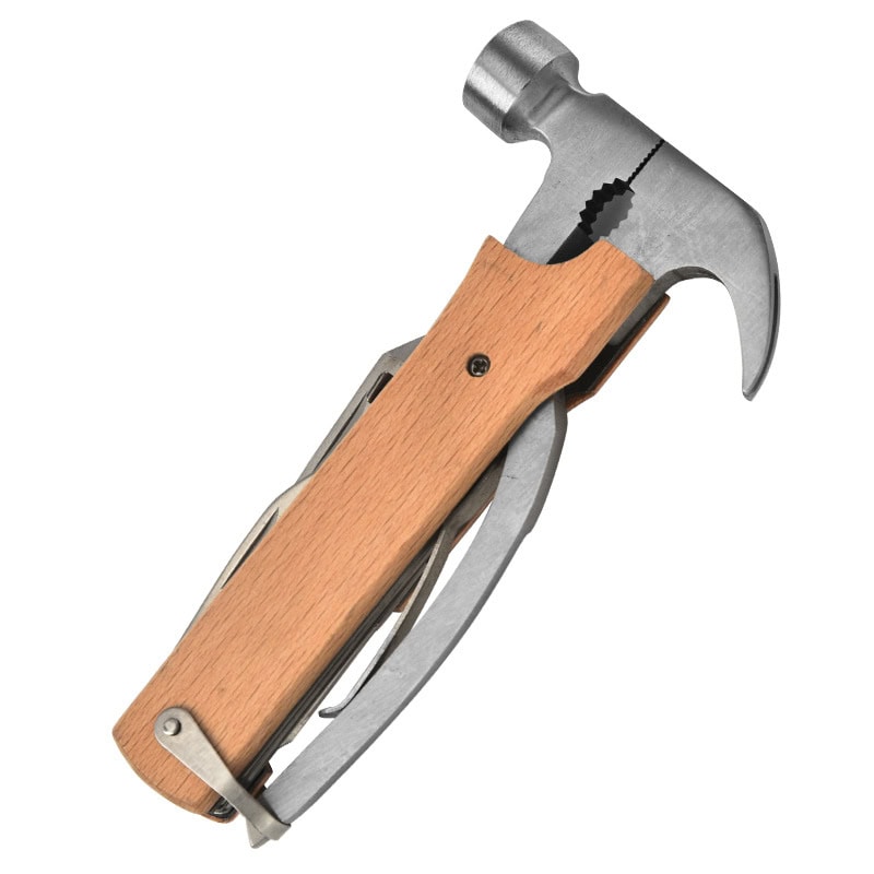 MT01 ញញួរ Claw Hammer ពហុមុខងារ Stainless Steel