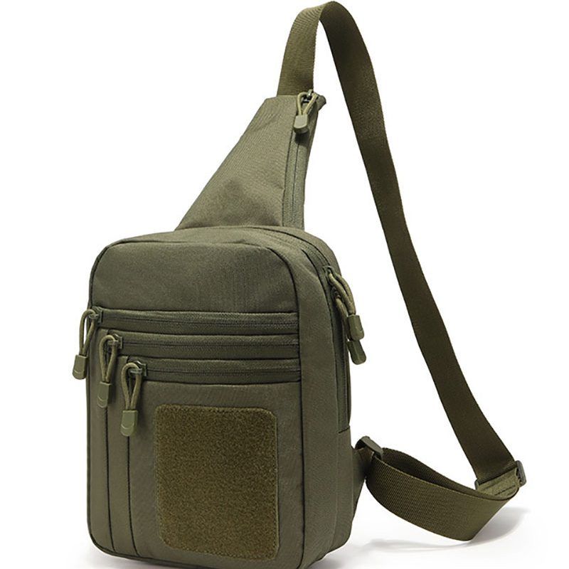 BG29 Tactical Crossbody Chest Bag – Water-Repellent Outdoor Sling Bag with Multi-Pocket Storage
