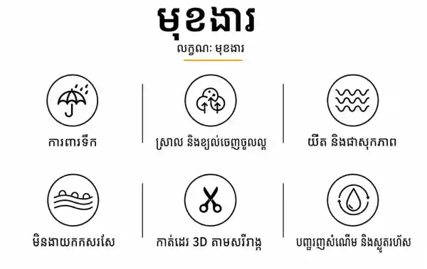 ខោ Hiking ស្ងួតលឿន ទម្ងន់ស្រាល មានភាពបត់បែន សម្រាប់ Outdoor និងធ្វើដំណើរ.