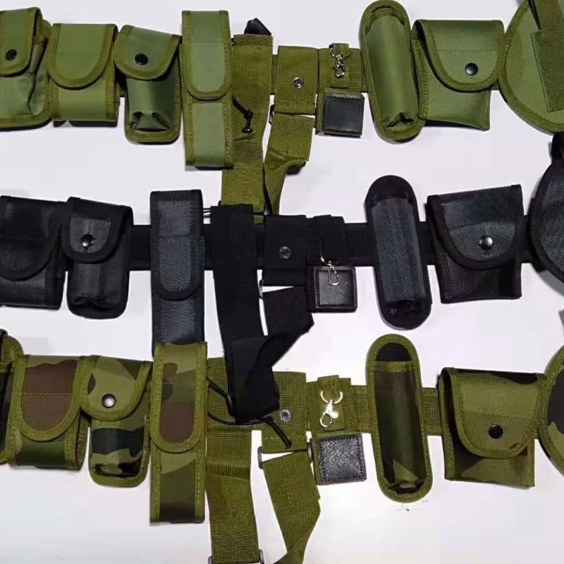 TBK01 Multi-Functional Tactical Nylon Duty Belt with Plastic Buckle