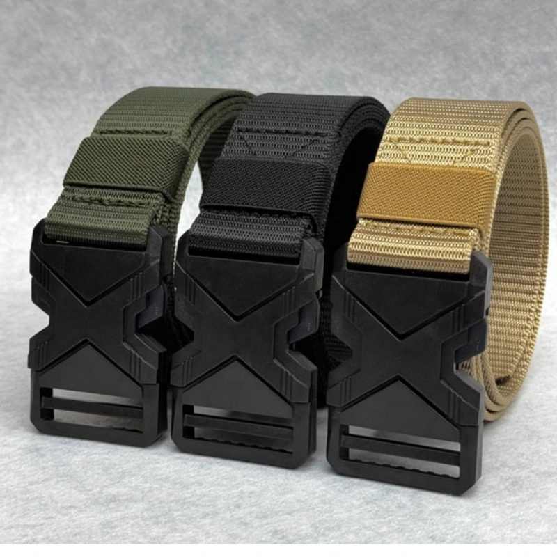B05 Quick-Release Outdoor Tactical Training Belt with PP Buckle