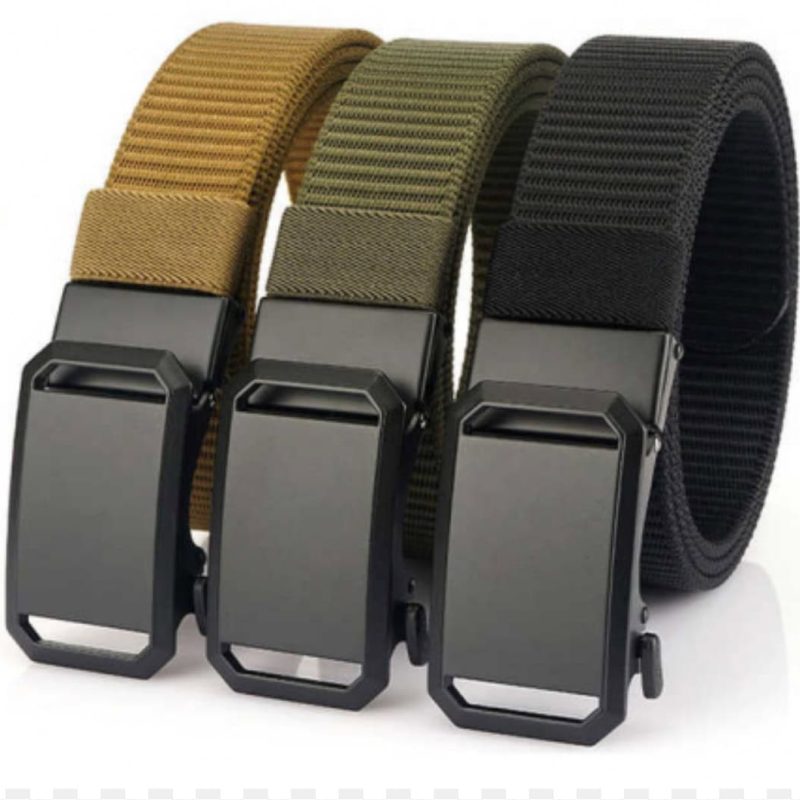 B08 Toothless Automatic Tactical Nylon Belt - 120cm x 3.8cm