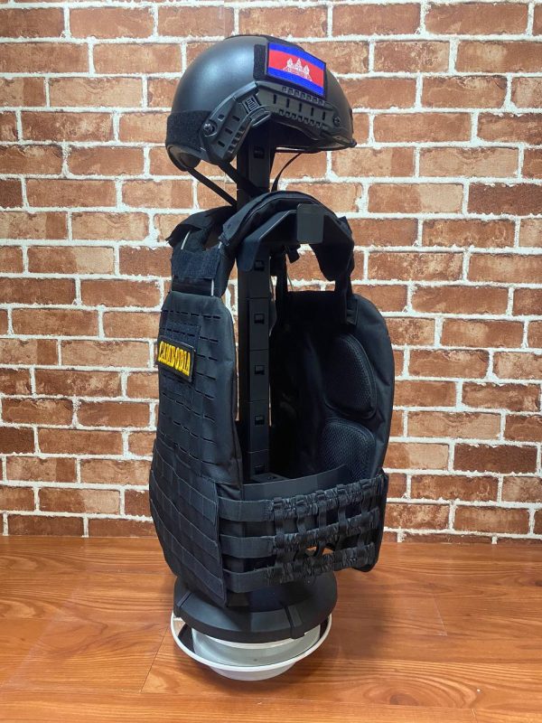 អាវកាក់តាក់ទិច Quick-Release មានខ្សែ MOLLE និងផ្នែកចំហៀងអាចកែតម្រូវបាន។.