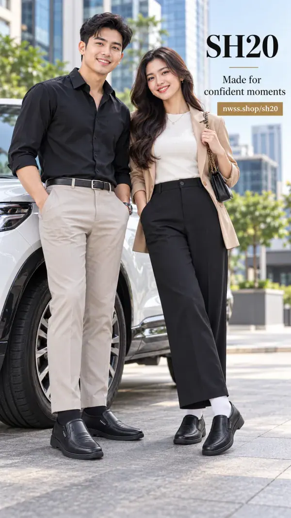 ស្បែកជើងបុរស Casual មានខ្យល់ចេញចូល SH20 ស្បែកជើងបុរសសម្រាប់សម័យប្រណិត និងងាយស្រួលក្នុងការប្រើប្រាស់.