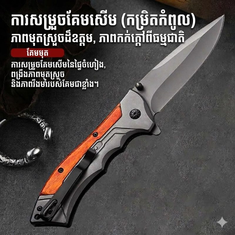 កាំភ្លើងដៃ Browning FA24 ស្តេនលីលស៊ីលីកសម្រាប់ការរស់នៅប្រចាំថ្ងៃ និងការរុករកក្រៅផ្ទះ.