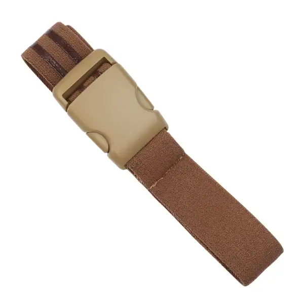 TTS15 Adjustable Tactical Thigh Strap Belt for Holster and Outdoor Gear in brown color.