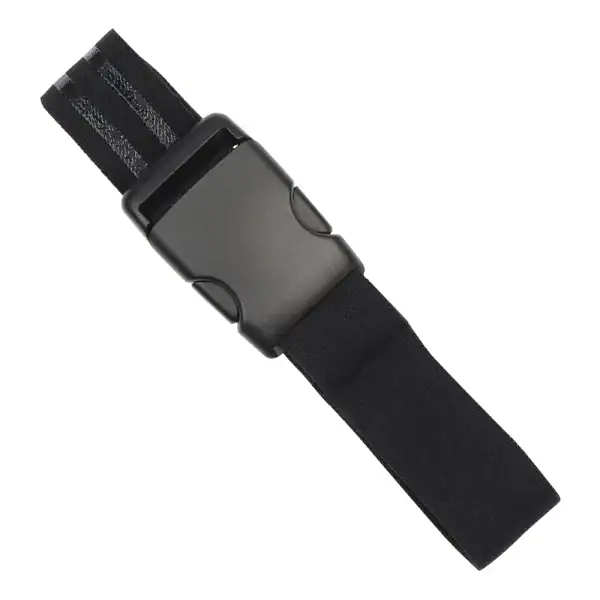 TTS15 Adjustable Tactical Thigh Strap Belt for Holster and Outdoor Gear in black color.