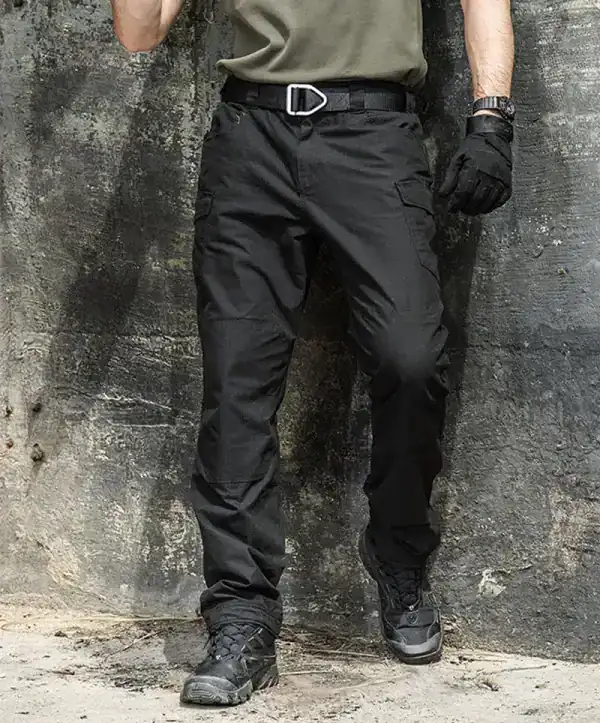 ខោកាហ្គោ Tactical IX04 សម្រាប់បុរស ខោ Outdoor Slim-Fit Quick-Dry មានចង្កេះយឺត និងហោប៉ៅច្រើន.