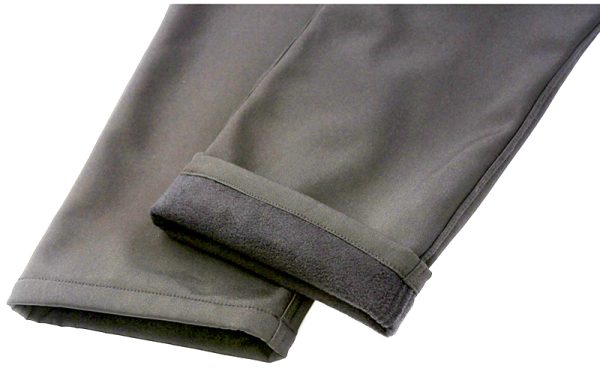 Unisex fleece-lined softshell tactical pants with built-in belt for outdoor and daily wear.
