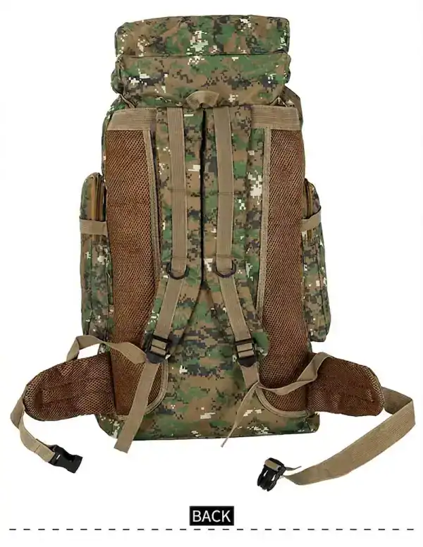 កាបូបស្ពាយភ្នំបែប Tactical មានកន្លែងផ្ទុកច្រើនសម្រាប់ដំណើរកម្សាន្ត និងការប្រើប្រាស់ក្រៅប្រទេស។.