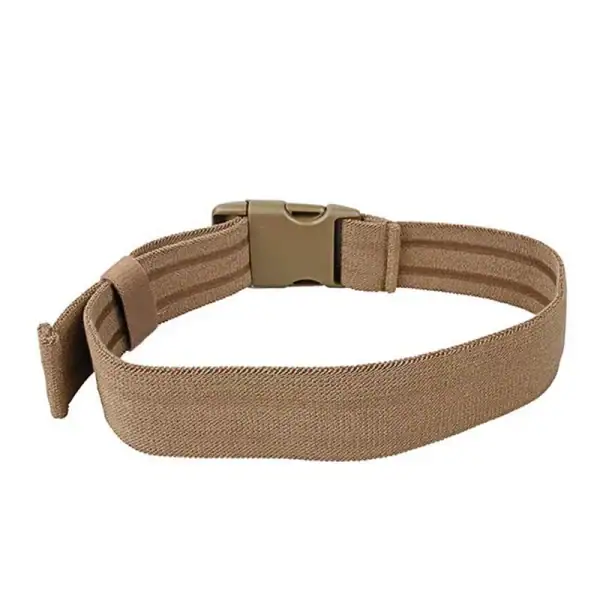 TTS15 Adjustable Tactical Thigh Strap Belt for Holster and Outdoor Gear in tan color.