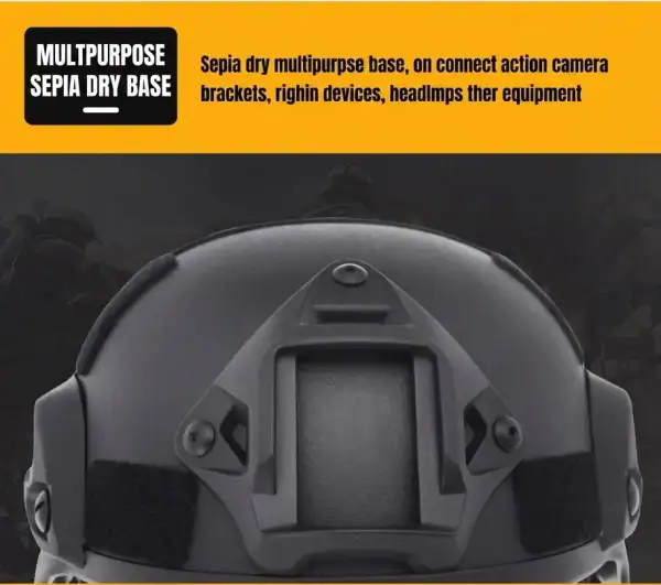 HT01 Tactical Rail Helmet for outdoor sports and head protection in Cambodia.