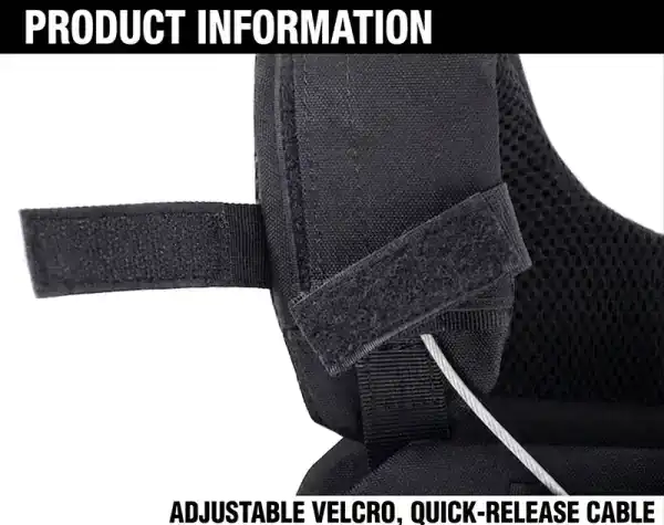 អាវកាក់តាក់ទិច Quick-Release មានខ្សែ MOLLE និងផ្នែកចំហៀងអាចកែតម្រូវបាន។.