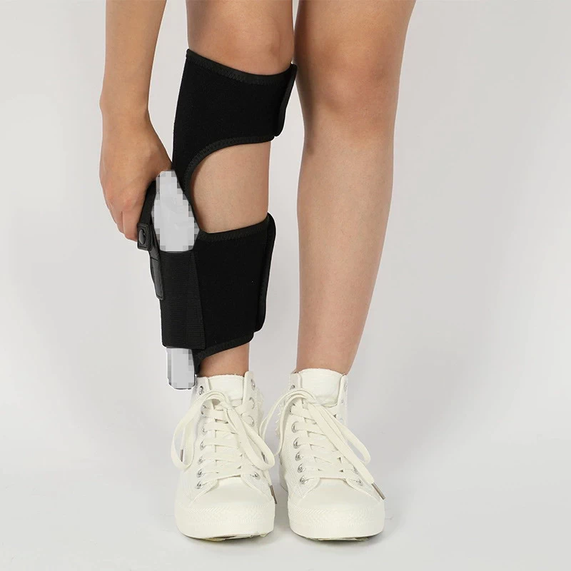 GH07 Adjustable Neoprene Tactical Ankle Holster for Daily Carry