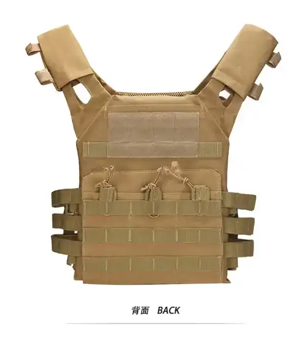 អាវកាក់តាក់ទិច MOLLE ពហុមុខងារ ជាមួយរចនាប័ទ្ម Quick-Release ស្បែកតូចស្បែកធំ.