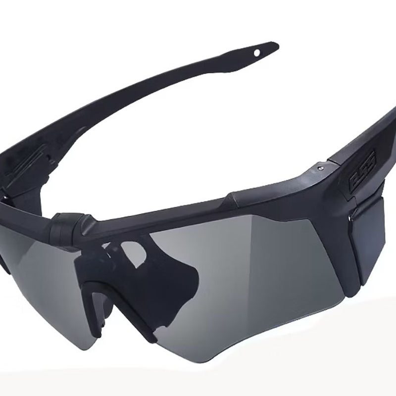 GL22 Tactical Protective Sports Glasses with PC Lens, Reinforced Frame & Adjustable Strap