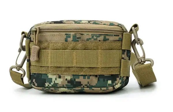 កាបូបស្ពាយចំហៀង MOLLE ខ្នាតតូចសម្រាប់ប្រើប្រចាំថ្ងៃ និងធ្វើដំណើរ មានកន្លែងផ្ទុកច្រើន.