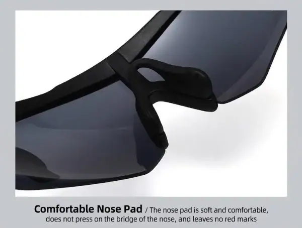 GL06 outdoor sports cycling sunglasses with windproof anti-UV lenses for tactical outdoor activities.