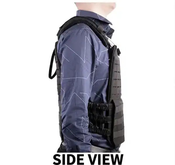 អាវកាក់តាក់ទិច Quick-Release មានខ្សែ MOLLE និងផ្នែកចំហៀងអាចកែតម្រូវបាន សម្រាប់ការប្រើប្រាស់ tactical និង outdoor។.