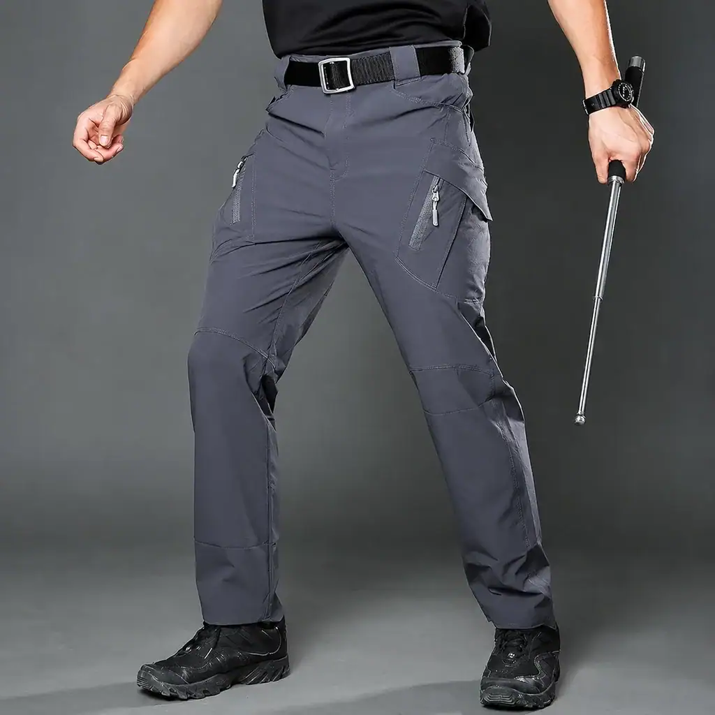 ខោជើងវែង Tactical Stretch Cargo IX9A សម្រាប់ Outdoor, Hiking, Training និងប្រចាំថ្ងៃ.