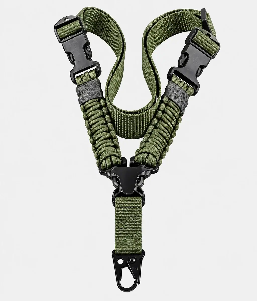 GS02 Multi-Functional Tactical Paracord Sling - Single-Point Adjustable Strap - Image 6