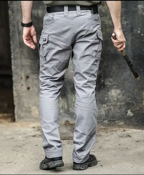 ខោកាហ្គោ Tactical IX04 សម្រាប់បុរស ខោ Outdoor Slim-Fit Quick-Dry មានចង្កេះយឺត និងហោប៉ៅច្រើន.