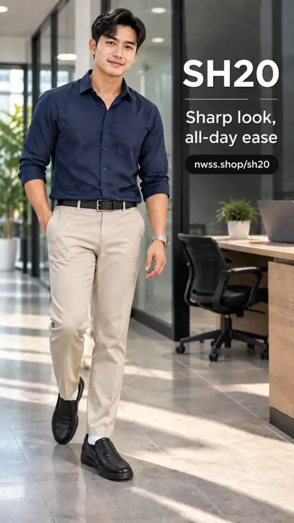 ស្បែកជើងបុរស Casual មានខ្យល់ចេញចូល បាតទន់ សម្រាប់ប្រើប្រចាំថ្ងៃ.