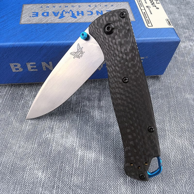 K94 កាំបិតបត់ EDC ដង Carbon Fiber