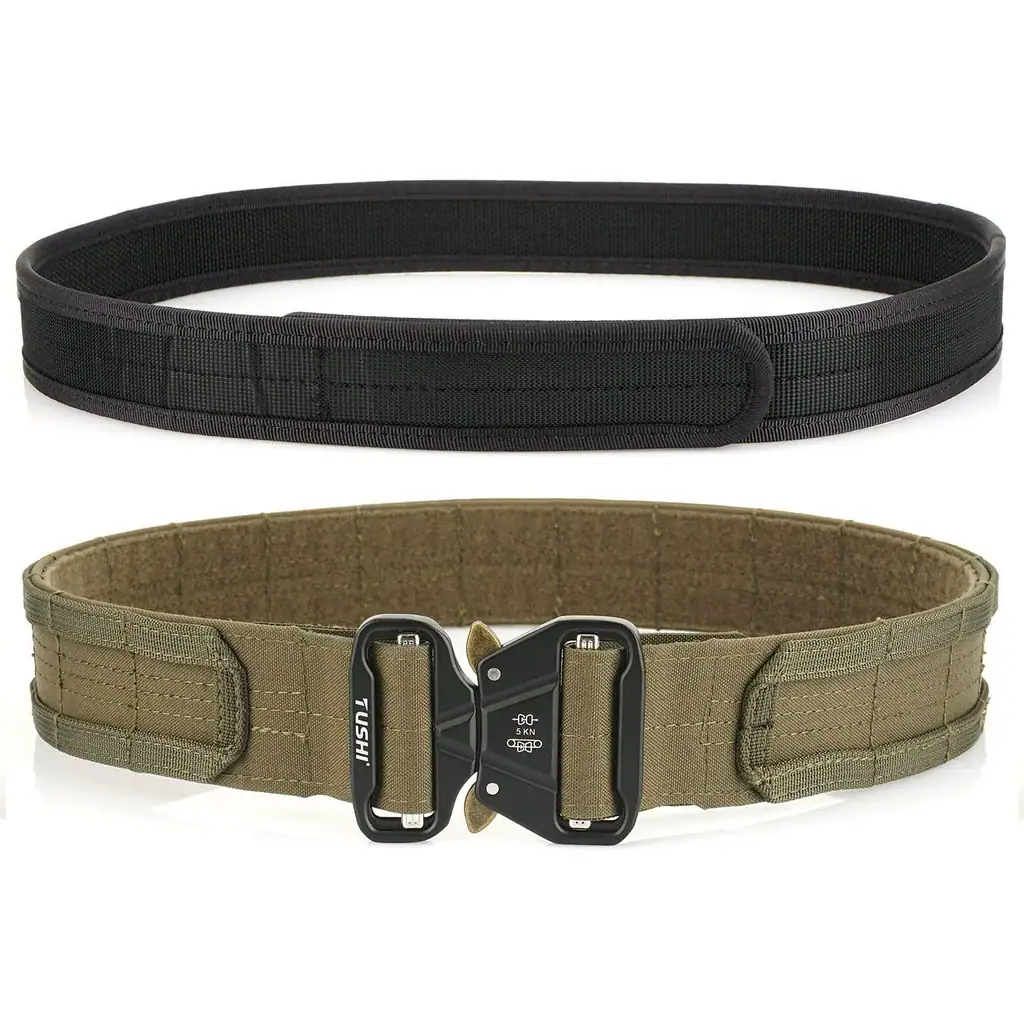 TBK10 Tactical Quick-Release MOLLE Belt with Inner Hook-and-Loop Belt