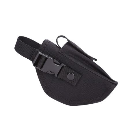 TTH25 Tactical Pistol Holster with Magazine Slot, 600D Oxford Belt Carry