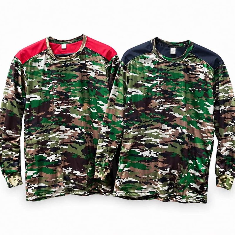 អាវដៃវែងលំនាំ Camouflage សម្រាប់ Outdoor និង Tactical TSL25