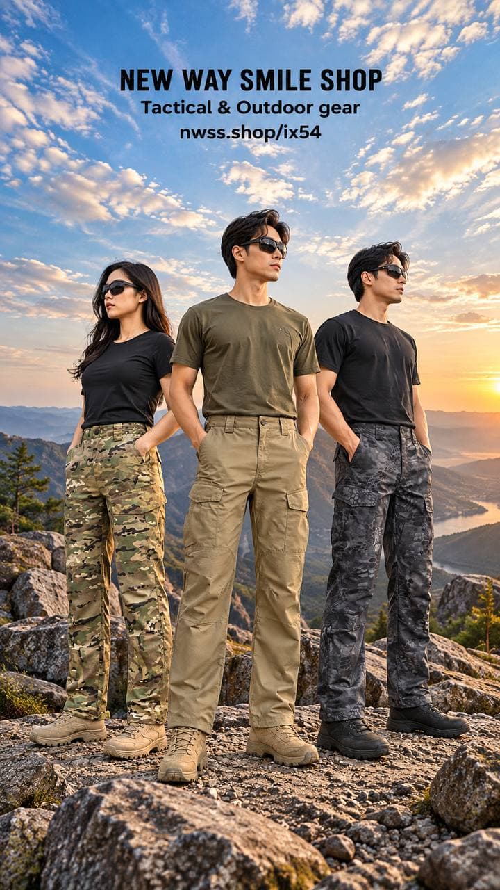 IX54 Tactical Cargo Pants for Outdoor, Work & Daily Use