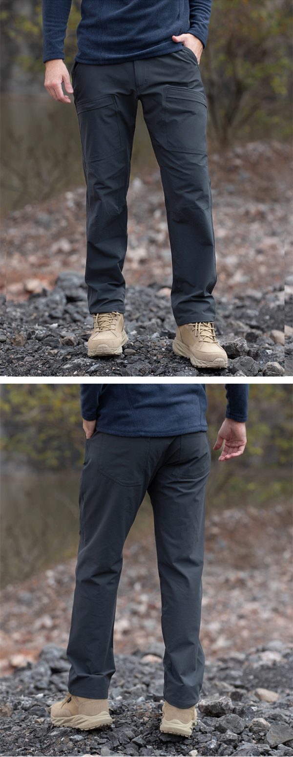 Tactical outdoor shirt in khaki color, suitable for outdoor activities and tactical use.