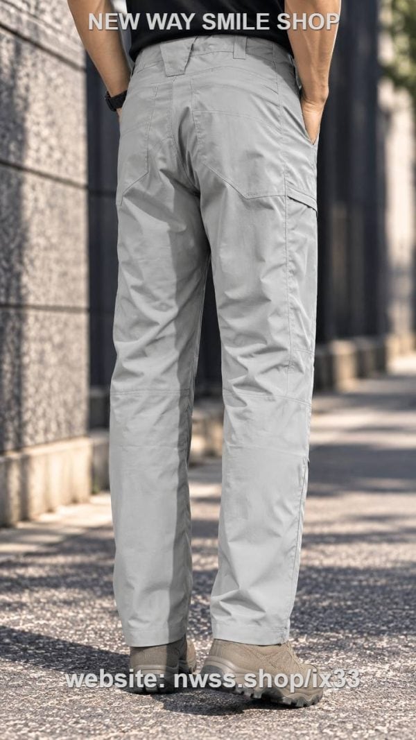 SHL05 Long Sleeve Quick-Drying Tactical Outdoor Shirt in khaki color for outdoor activities.