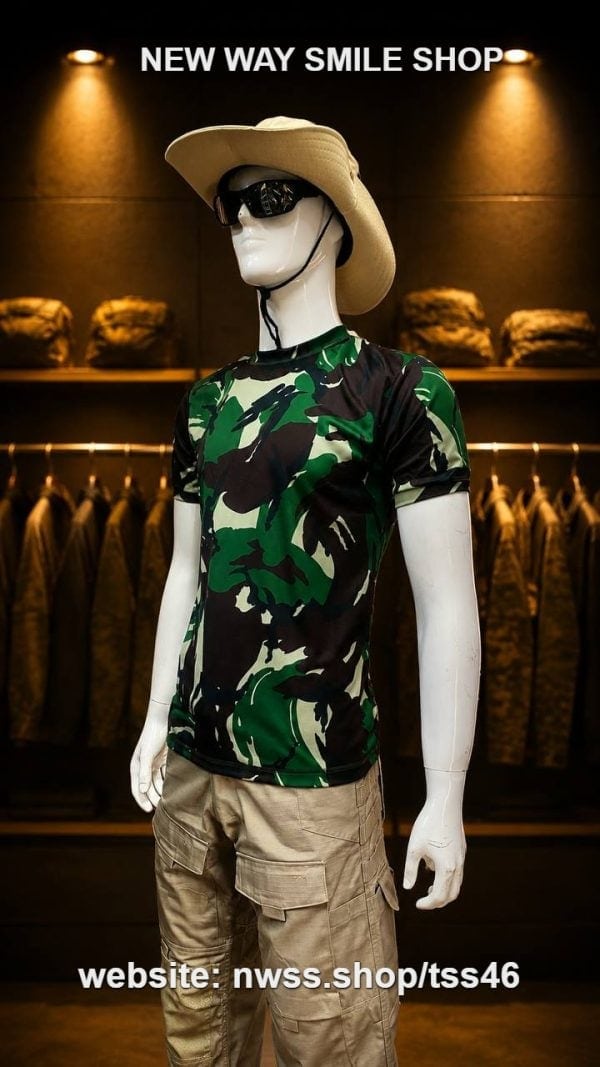SHL05 Long Sleeve Quick-Drying Tactical Outdoor Shirt in khaki color for outdoor activities.
