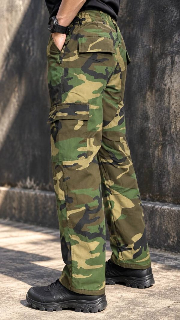 Long sleeve tactical outdoor shirt in khaki for outdoor activities and tactical use.