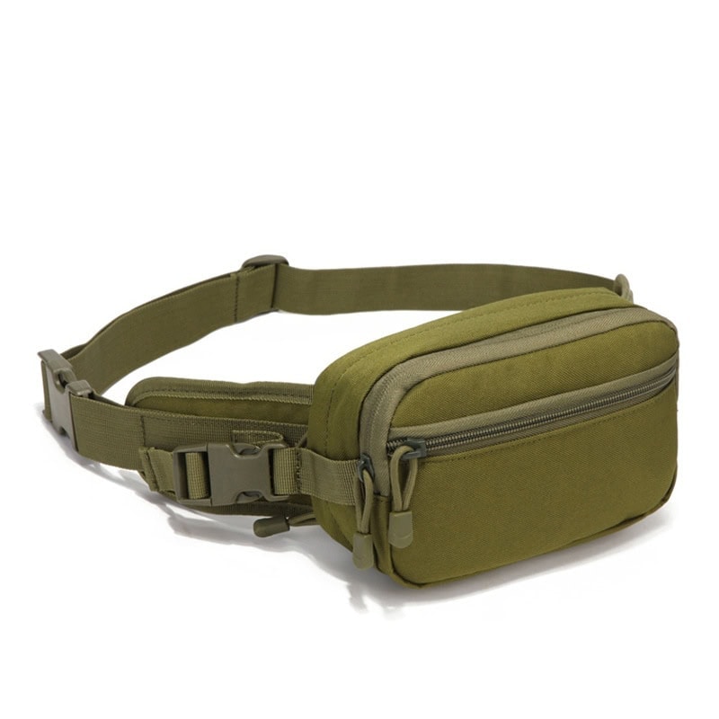 កាបូបចង្កេះ Tactical សម្រាប់ក្រៅផ្ទះ មានថង់ចំហៀងបែប Holster ដាច់ដោយឡែក.
