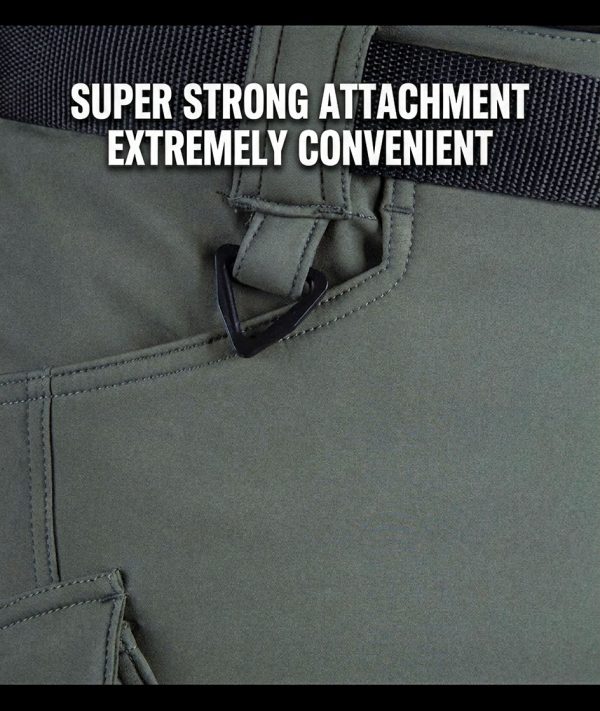 Tactical long sleeve shirt in khaki with dual chest pockets, wrinkle-resistant fabric, and button-up front.